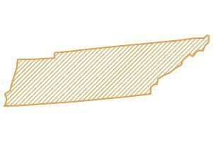 Tennessee Map Icon